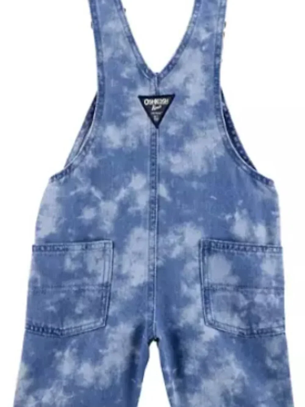 OshKosh B’Gosh Americana Shortall 18M Toddler Boy Overalls Patriotic Summer - Picture 3 of 5